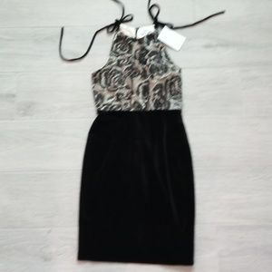 NWT Badgley Mischka Party Cocktail Holiday Dress